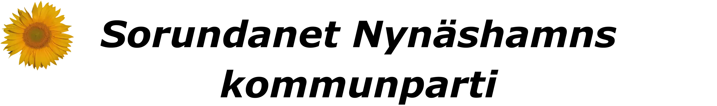 Sorundanet symbol logotyp till valsedel 2018