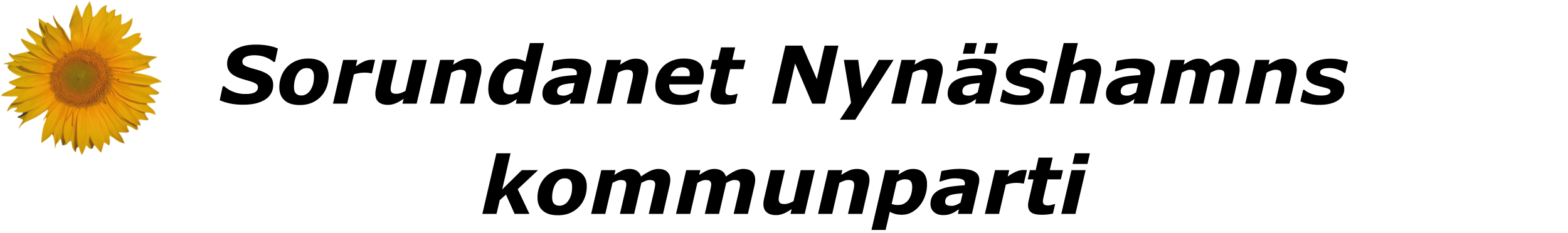 Sorundanet symbol logotyp till valsedel 2018