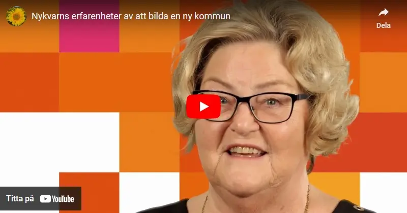 Christina Berlin - Erfarenheter av att bilda ny kommun