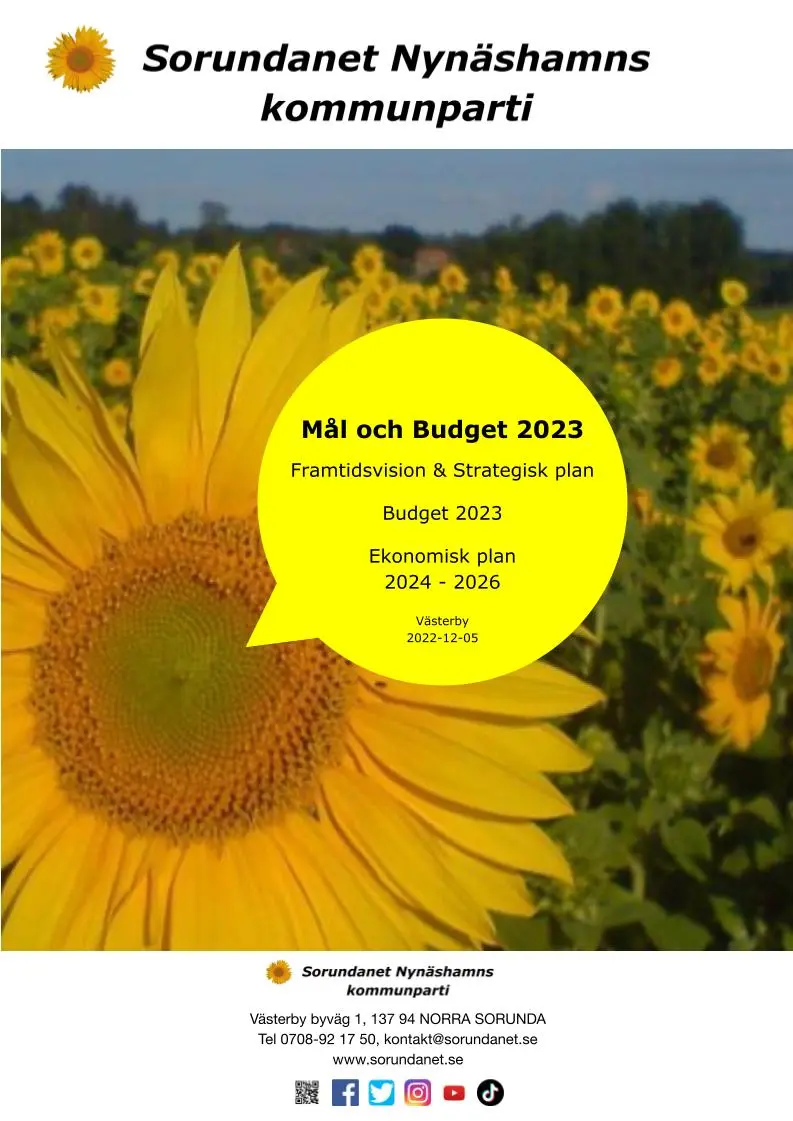 SN Budget 2023