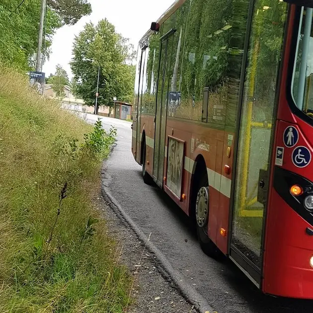 Stora Vika busshållplats